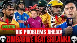 ZIMBABWE NE SRILANKA PEL DI🤯| CAPTAIN RAZA🔥| BIG PROBLEM AHEAD FOR INDIA|LIVE