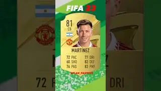 Lisandro Mart&iacute;nez - FIFA Evolution (FIFA20 - FIFA23)