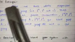 Multiple Alleles || Alleles of Blood Group #inheritance  class 9,10, 11, 12, MDCAT NEET