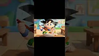 Goku Bhookha Hai 😋 | Goku Eating Food Funny Video