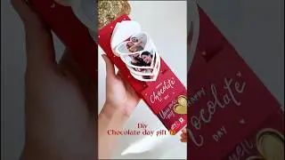 Diy Chocolate Day Gift Idea #chocolate #chocolateday #valentinesdaygiftidea #valentinesday