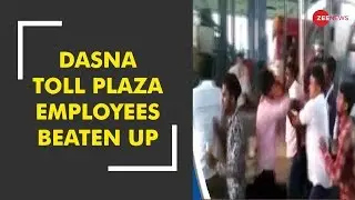 Dasna toll plaza employees beaten up by rich brats
