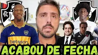 🚨URGENTE🚨AVAN&Ccedil;ADO! VASCO ENCAMINHA ACERTO COM REFOR&Ccedil;O LIVRE NO MERCADO ATACANTE ACERTA SUA SAIDA !
