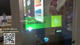 Futuristic Shopping Experience! ✨ Interactive Window Display That Blows Minds