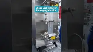 Cheap Sachet Water Packaging Machine #waterpackingmachine #waterfillingmachine #packingmachine
