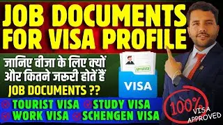 Job Document for Visa Importance Of Job Profile in VISA Sucess Salary Slip Job Documents NOC Leave 
