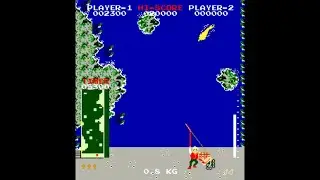 Angler Dangler [Arcade Longplay] (1982) Data East Corporation
