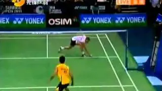 Badminton Yonex Sunrise India Open 2011 MS Final Lee chong wei vs Peter Gade 05