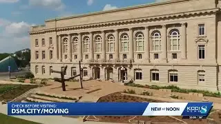 Des Moines city departments begin moving to new city hall building