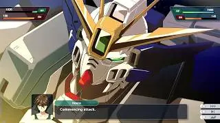 SRW Y: Wing Gundam Zero Twin Buster Rifle Max Output Event [S28 Those Who Know Pain スパロボY WFM Heero]