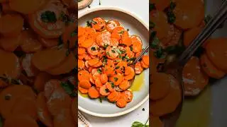Orange Glazed Vichy Carrots!