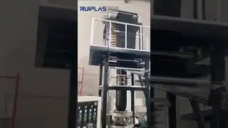 800mm double winder rotary die film machine