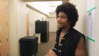 Alex Caceres Awesome Backstage Interview