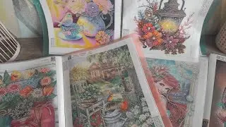 Mon stock Diamond painting boutiques chinoises 😱 Mon challenge 2025/26 💎