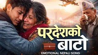 परदेशको बाटो | Emotional Nepali Song | विदेशिएको छोराको पीडा | Heart Touching Song | #aisongs #ai 