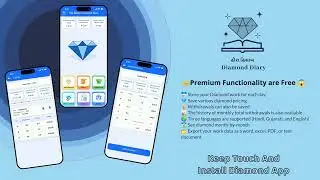 International Diamond Market. Manage daily diamond work & prices effortlessly with Diamond Diary! 💎