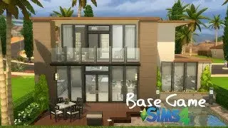The Sims 4 || BASE GAME FAMILY HOUSE || Speed Build NO CC