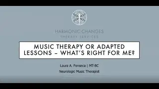 Open Studio Series: Music Therapy or Adapted Music Lessons: What's Right for Me?