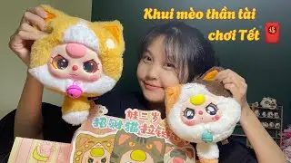 Unboxing baby three lucky cat, khui được bé mèo thần tài đúng nguyện vọng lun