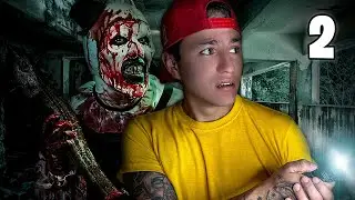 BUSCAMOS al PAYASO TERRIFIER en LA OSCURIDAD * Noche de TERROR