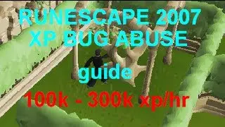 (WORKING)Runescape 2007 XP GLITCH Guide: Sorceress's Garden Bug Abuse Tutorial (new/2013)
