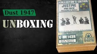 Dust 1947 Unboxing: Justine and Crew Mercenary Model Kit