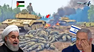 Irani military tank badly destroyed Israeli military vehicles and tanks|Gta⁵