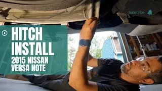 Hitch Install 2015 Nissan Versa Note