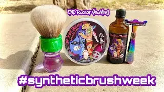 bbs.live Theme Of The Week #syntheticbrushweek | Low-Scent Skeletor | AP Shave Co. Hulk | Leaf Thorn