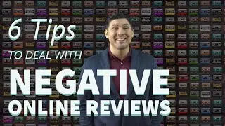 6 Tips on How to Deal With Negative Online Reviews