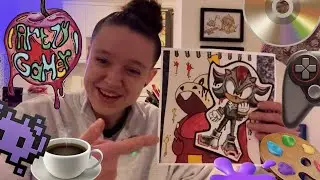 Adding PAINT SPLATS to our 400 SUB GIVEAWAY Shadow & Pokemon ARTWORK 🖼️ 