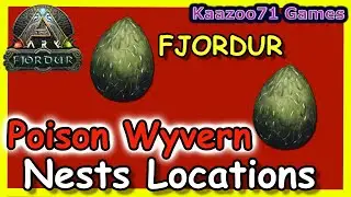 Poison Wyvern Nests Locations Fjordur Ark 💥