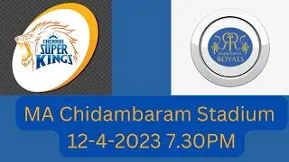 CSK VS RR 12-4-2023 7.30PM PLAYERS STATS,GROUND DATA,PREDICTION,FANTASY TEAMS@D-sports206