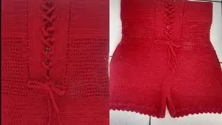 Macacão De Crochê Yorandy
