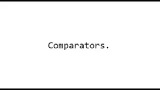 roblox build logic #8. Comparators