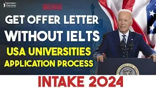 ✅Must watch | Get Offer Letter Without IELTS | US Universities