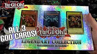 ALL 3 GOD CARDS!! Yu-Gi-Oh! Legendary Collection: Gameboard Edition Opening