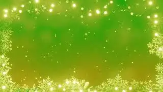 ❄️BORDE animado NAVIDE&Ntilde;O pantalla verde con destellos luminosos 🎅 [ marcos de navidad chroma key ]