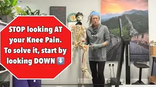 @ThePFMWay STILL have knee pain? Stop looking AT it. Start by looking BELOW it.