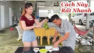 Gọt Trái Cây Vỏ Cứng Siêu Nhanh Nếu Bạn Làm Theo Cách Này, Mẹo Gọt Vỏ Trái Cây An Toàn