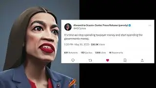 A.I. AOC Parody Twitter Account
