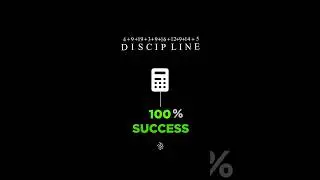 Discipline Is the Real Shortcut to Success | No Excuses, Just Results
