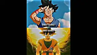 DBGT Goku vs DBS Goku
