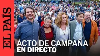 DIRECTO | Sumar ofrece un acto de campaña para las elecciones europeas del 9J en Getafe | EL PAÍS