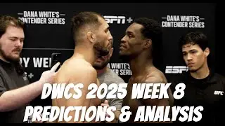 Who Wins at DWCS Week 8? Full Fight Predictions & Betting Breakdown