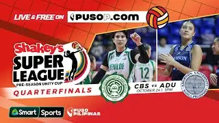 Shakey&rsquo;s Super League | Preseason Unity Cup | CSB vs. ADU