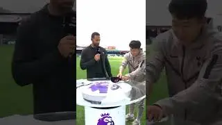The way Son Heung-min puts this mic down ❤ #Shorts