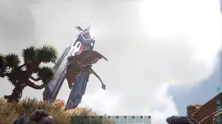 Watching a Tribe Tame the Desert Titan ARK: Survival Evolved