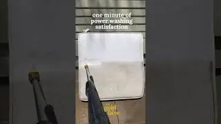 One Minute of Power Washing Satisfaction