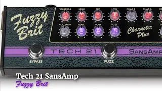 Tech 21 SansAmp Character Plus Fuzzy Brit == Kitarablogi.com